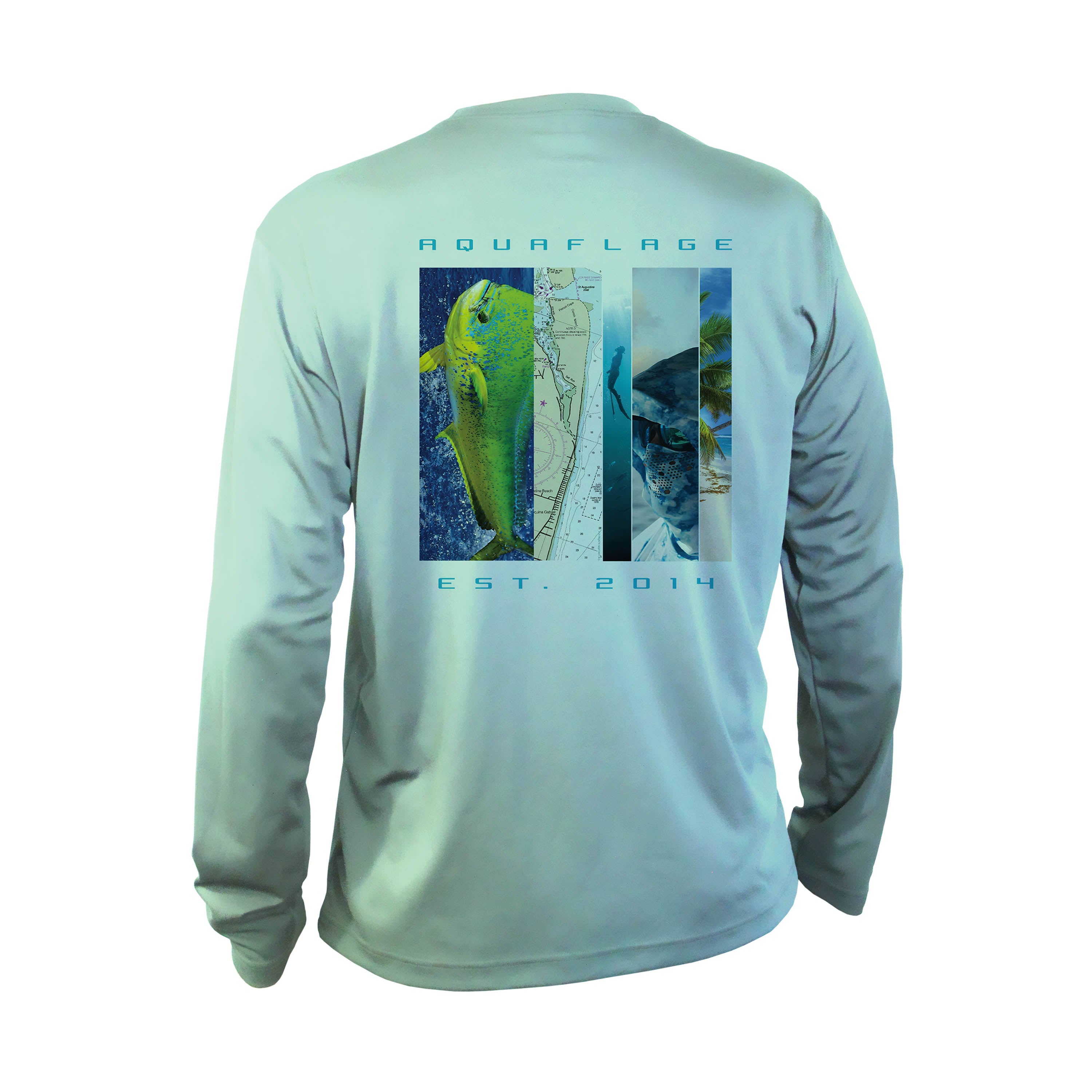 5-Panel Long Sleeve Performance Shirt - Men's – Aquaflage