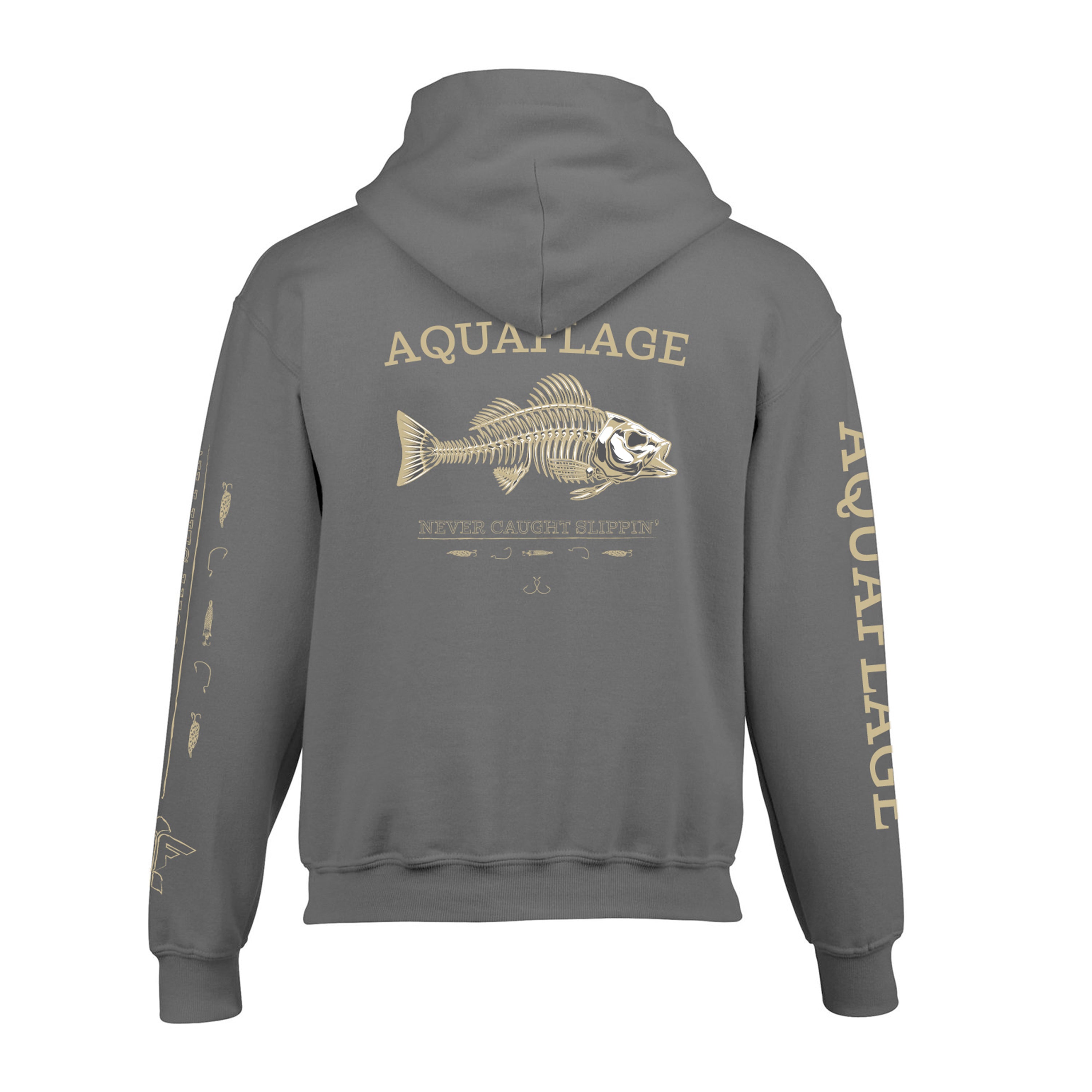 Charcoal Cotton Hoodie - Youth – Aquaflage