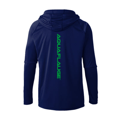 Thermal Mesh Hoodie Blue Cove - Men's