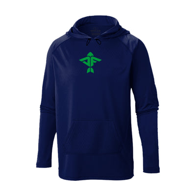 Thermal Mesh Hoodie Blue Cove - Men's