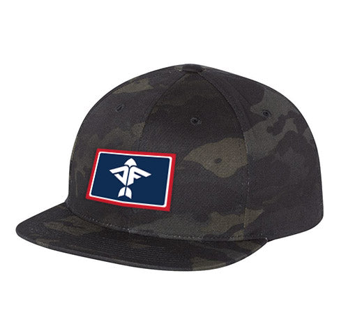 Camo USA Flying Fish Flat Brim Hat