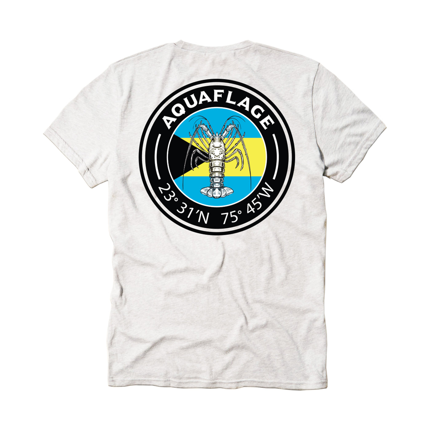 Bahamas Short Sleeve White T-Shirt - Men's
