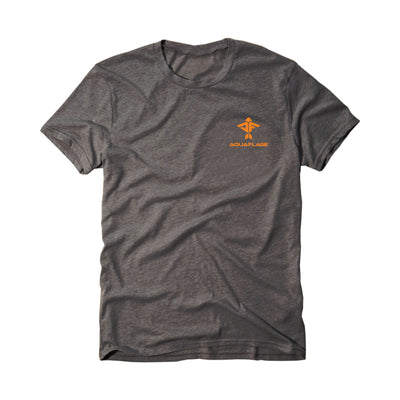 Diamond Short Sleeve Charcoal T-Shirt - Men's