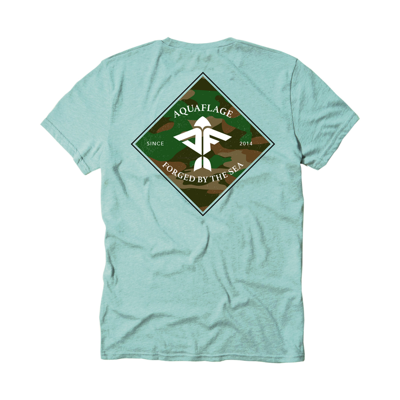 Diamond Short Sleeve Mint T-Shirt - Men's