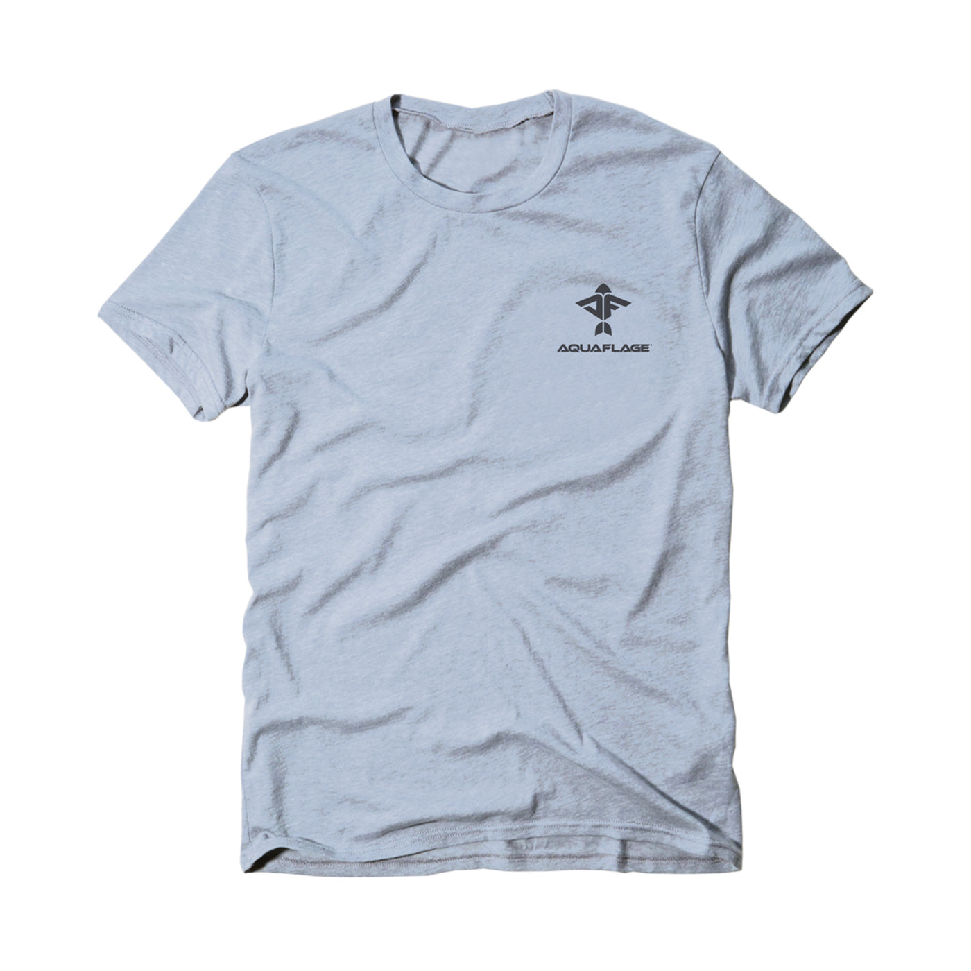 Flying Fish Short Sleeve Light Blue Heather T-Shirt - Men's