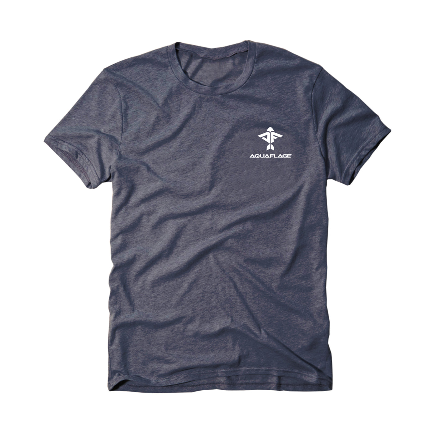 Fish Flag Short Sleeve Navy T-Shirt - Men's