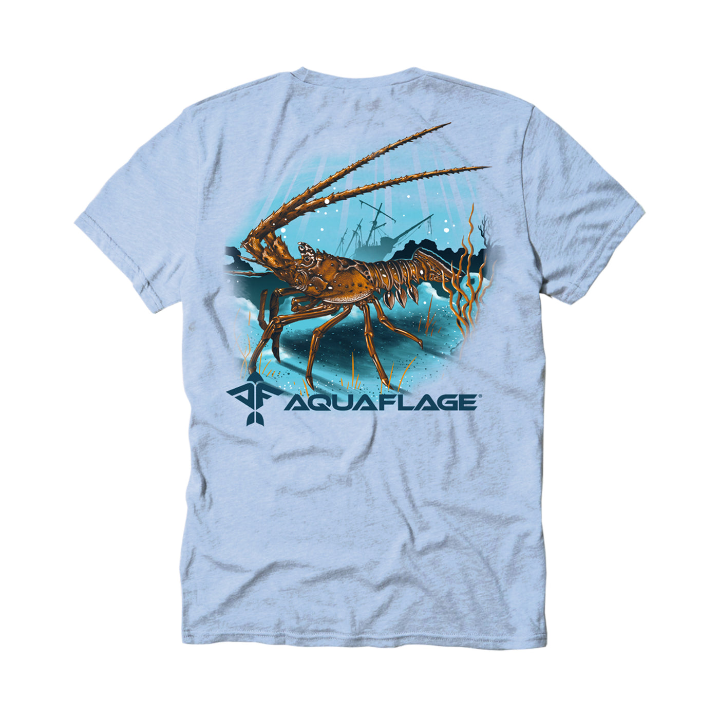 Lobster Short Sleeve Carolina Blue T-Shirt - Men's