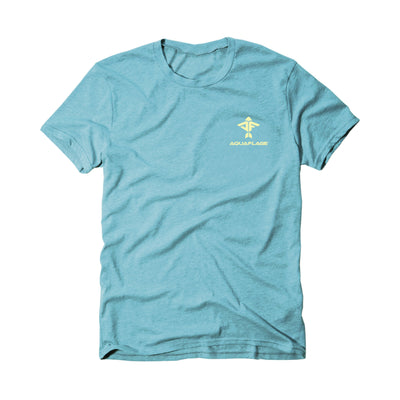 Palms Short Sleeve Pacific Blue T-Shirt - Men's