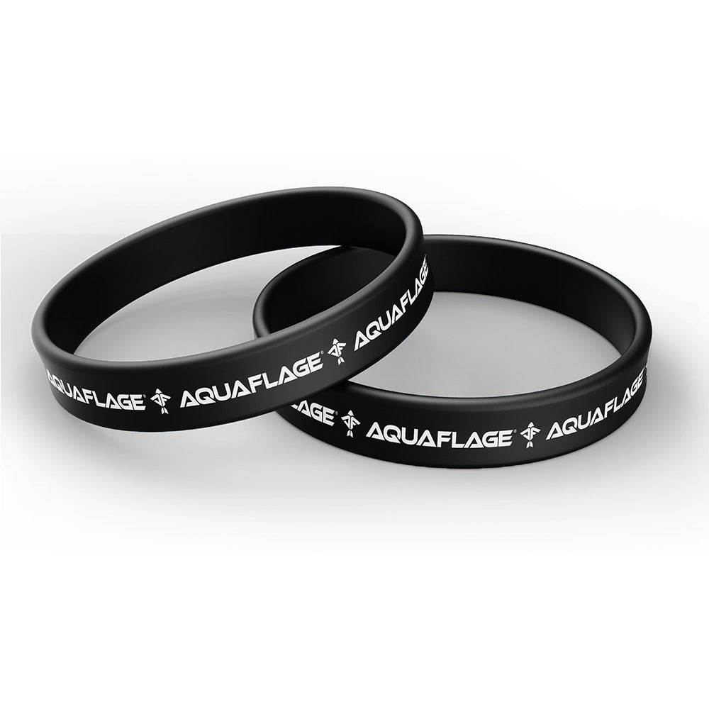 Silicone Wristband Collect Adventures Black/White