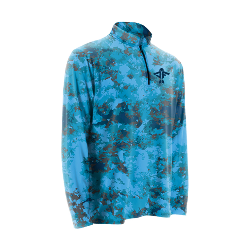 Dark Clouds Quarter Zip Jacket - Men's – Aquaflage