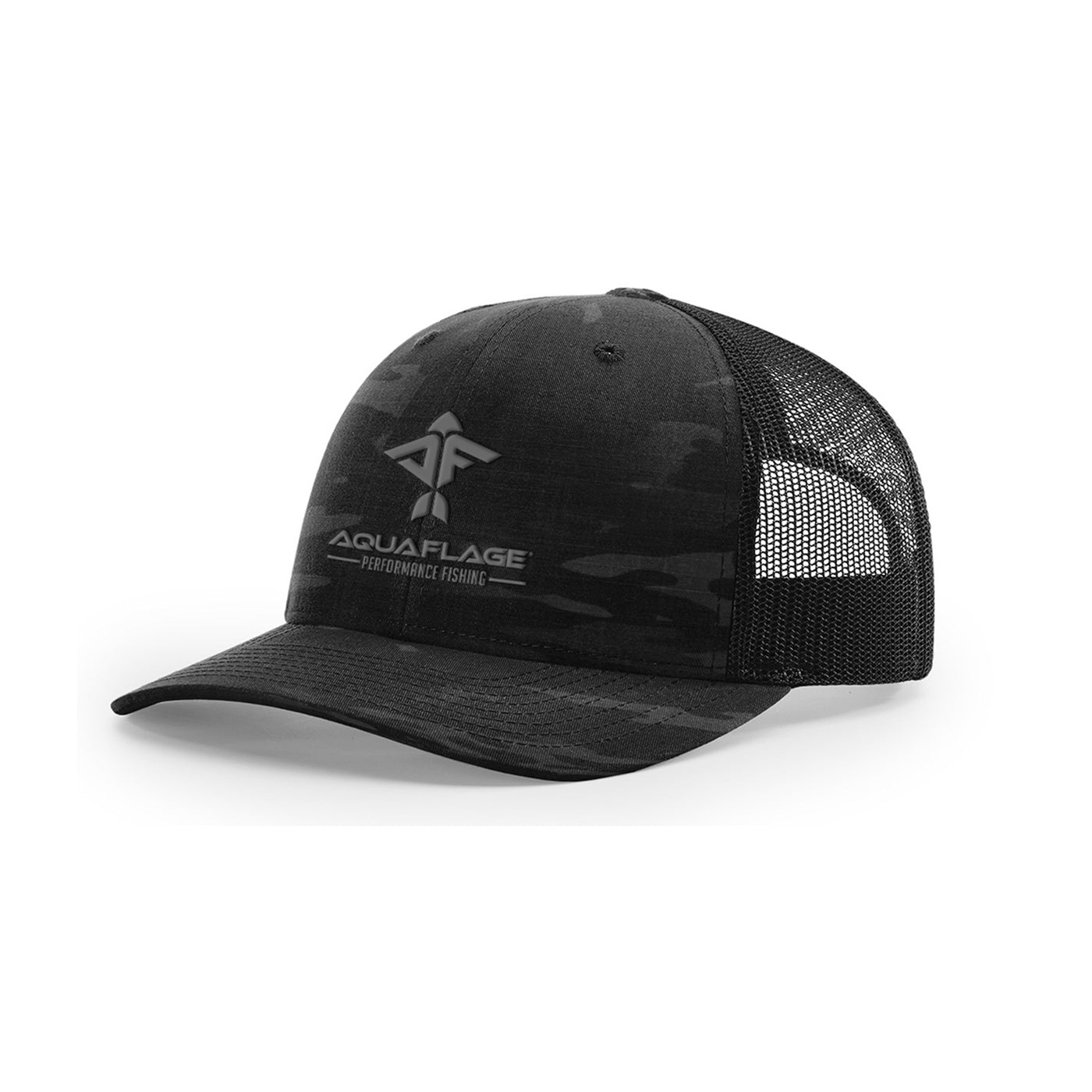 Stealth Black Camo Snapback