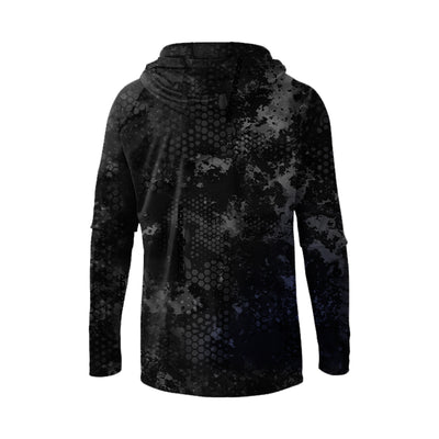Omega Black UPF 50 Sun Protection Performance Hoodie - Men's
