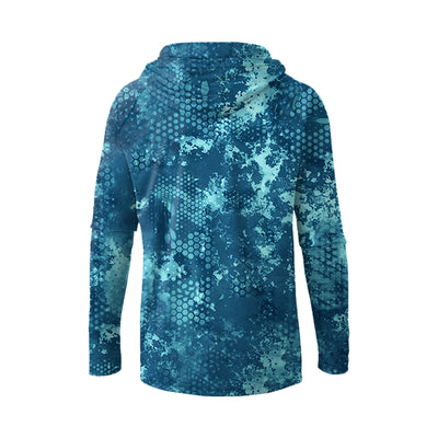 Omega Blue UPF 50 Sun Protection Performance Hoodie - Men's