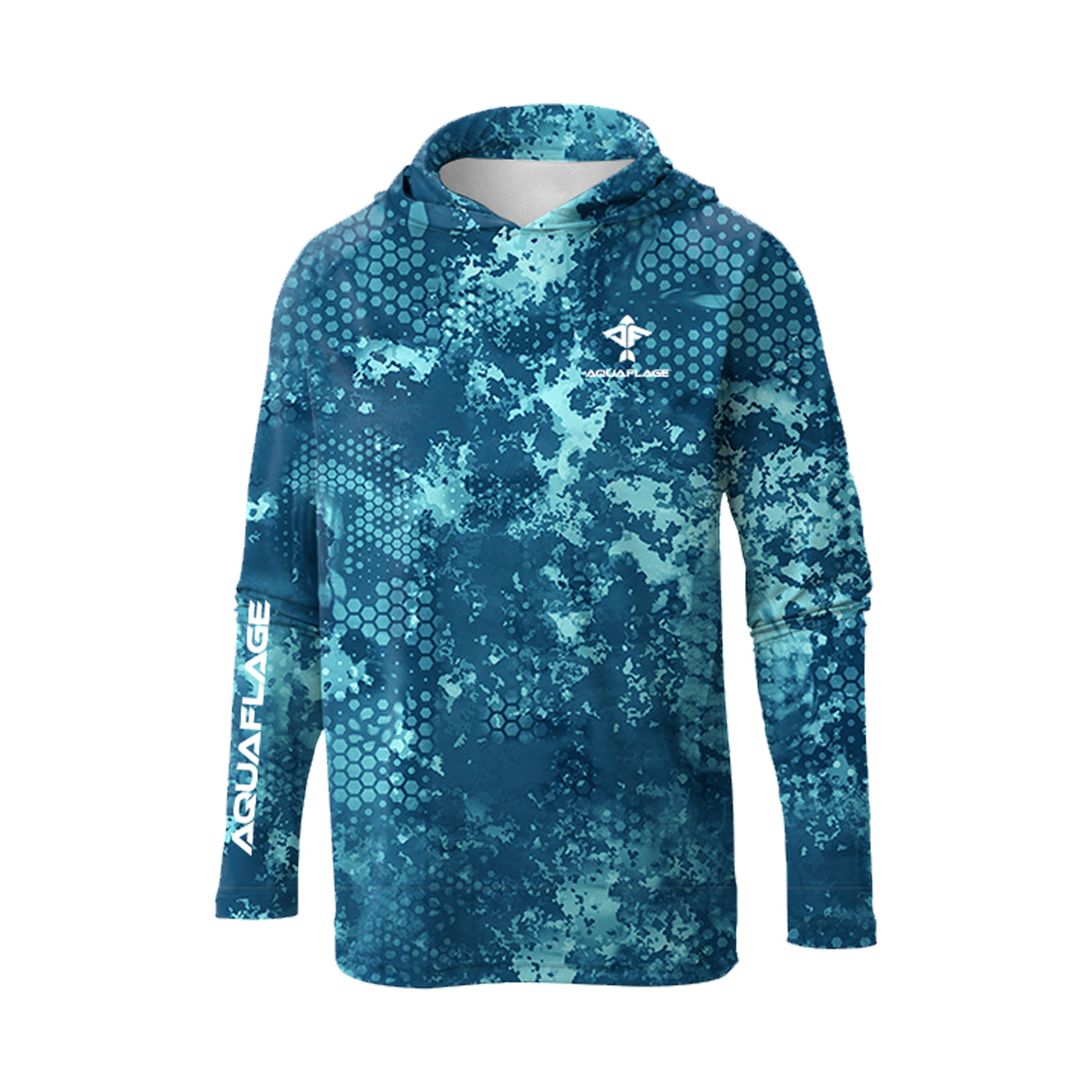 Omega Blue UPF 50 Sun Protection Performance Hoodie - Men's