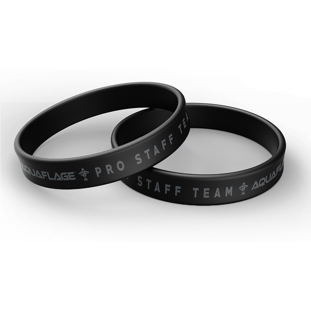 Silicone Wristband Pro Staff Be Legendary Black/Charcoal