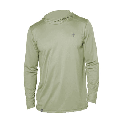 Men's All Day X-Stitched Hoodie - Parrot Cay Green