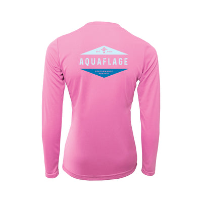 Women's Light Pink Performance Long Sleeve