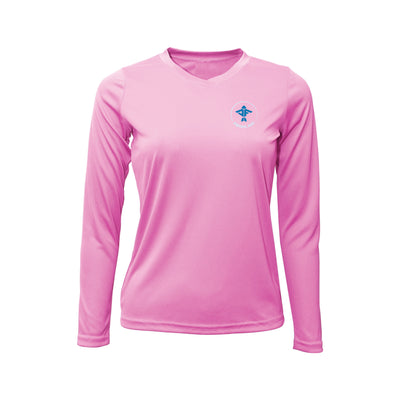 Women's Light Pink Performance Long Sleeve