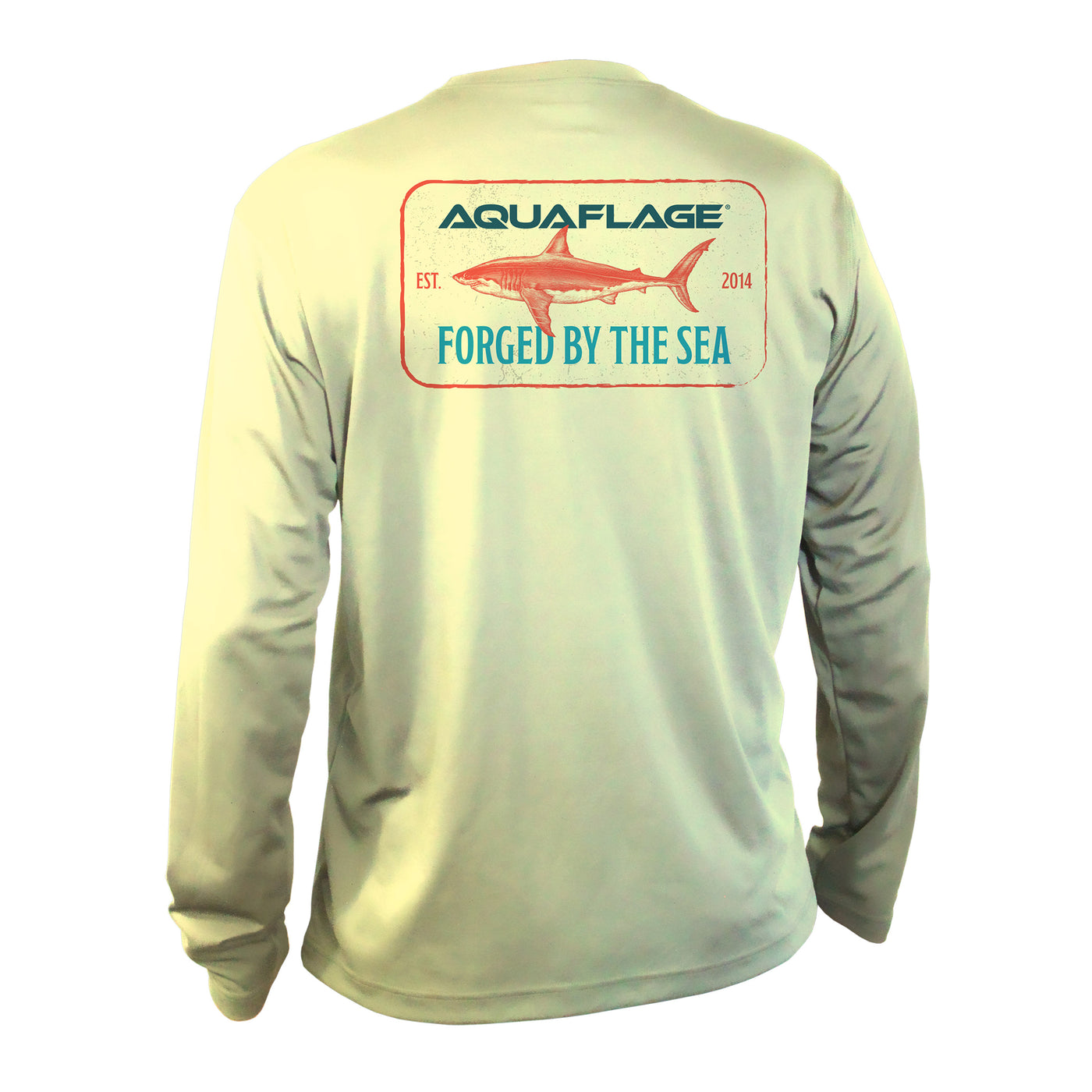 Swimming Shark Performance Long Sleeve Shirt - Youth