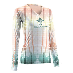 AquaFlauge Women's UPF 30 Sun Protection Long Sleeve Performance Shirt - aquaflauge