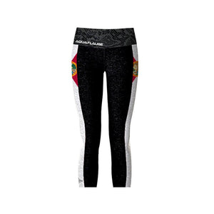 Florida Flag Women's Carpi Yoga Pants - aquaflauge