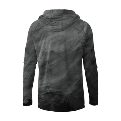 Black Storm Men's UPF 30 Sun Protection Performance Hoodie - aquaflauge