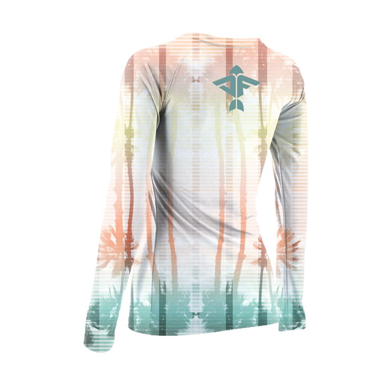 AquaFlauge Women's UPF 30 Sun Protection Long Sleeve Performance Shirt - aquaflauge